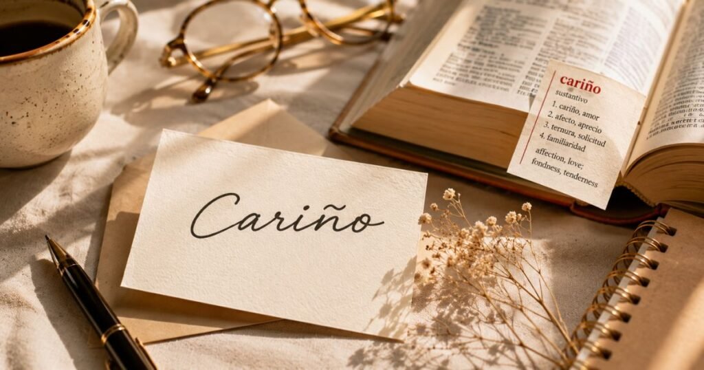 Carino meaning explained with dictionary and note