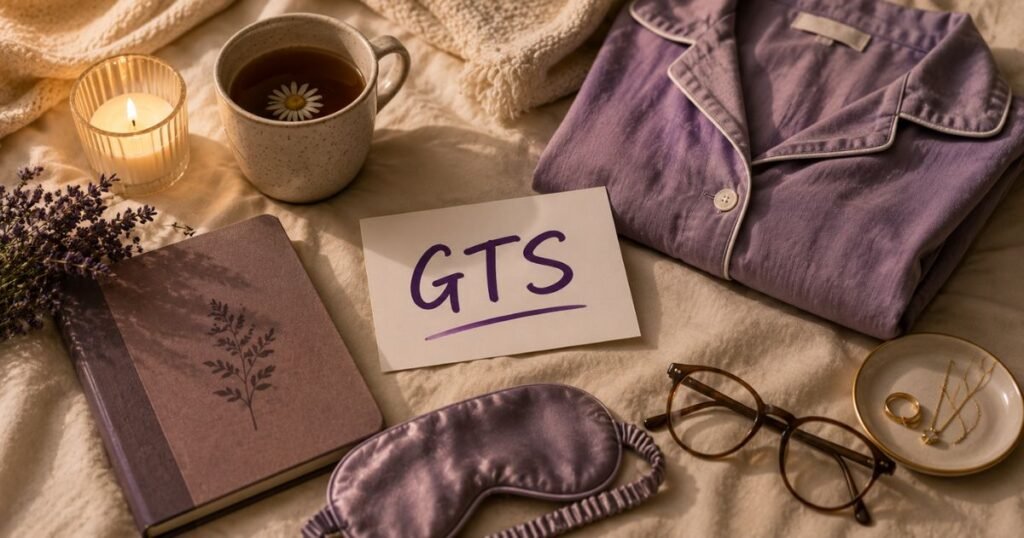GTS bedtime routine illustration