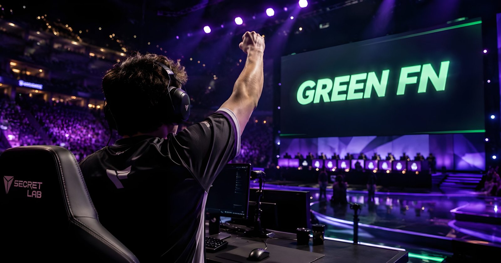 Green FN used in esports