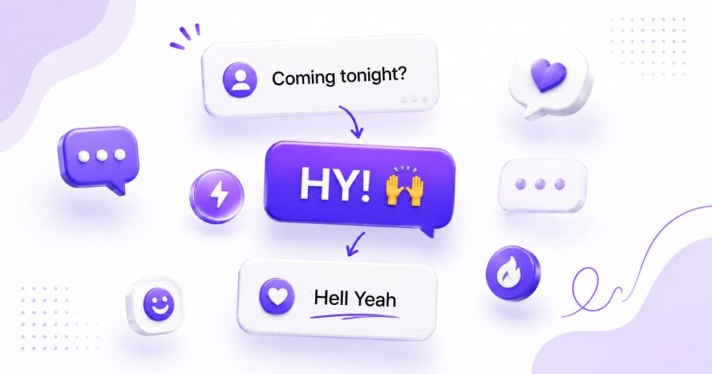 HY Meaning in Text