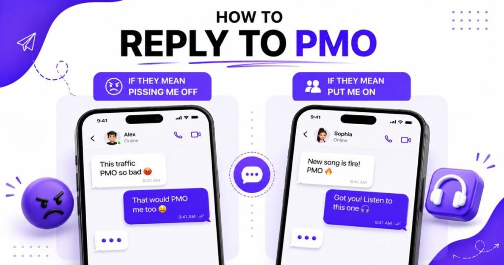 how to reply to PMO