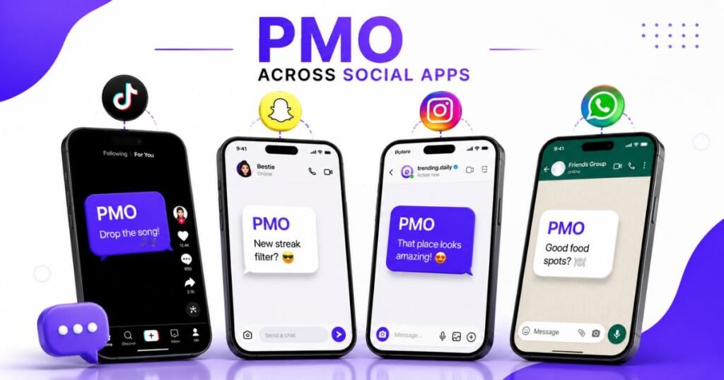 pmo meaning on social media