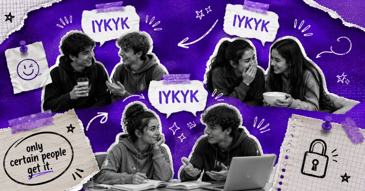 Examples of people using IYKYK in everyday conversations