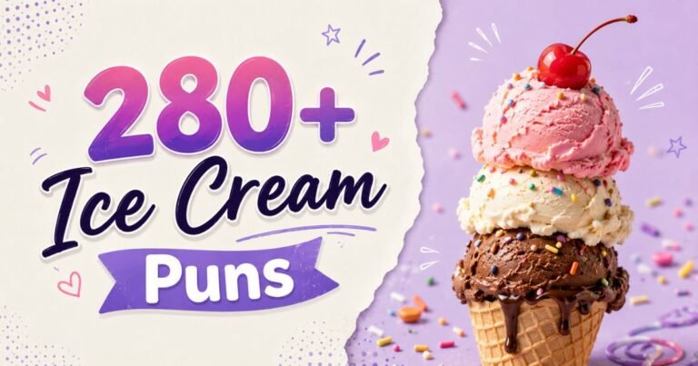 Ice Cream Puns