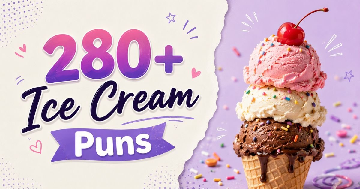 Ice Cream Puns