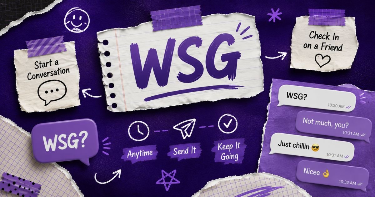 Using WSG in conversation