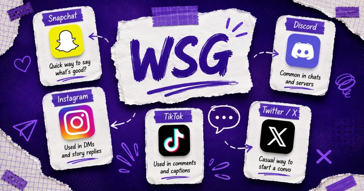 WSG across social apps