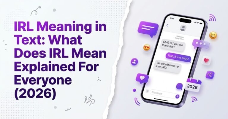 IRL meaning