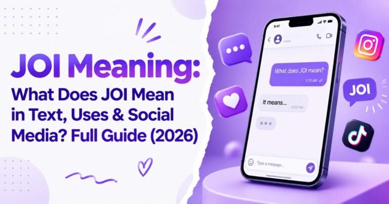 JOI Meaning