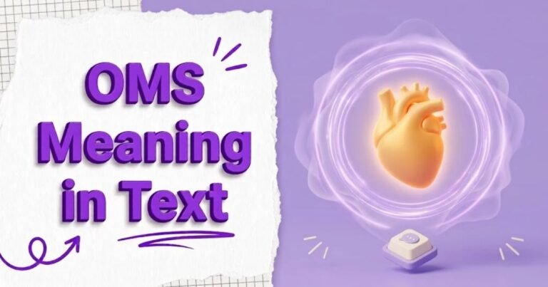 OMS Meaning in Text